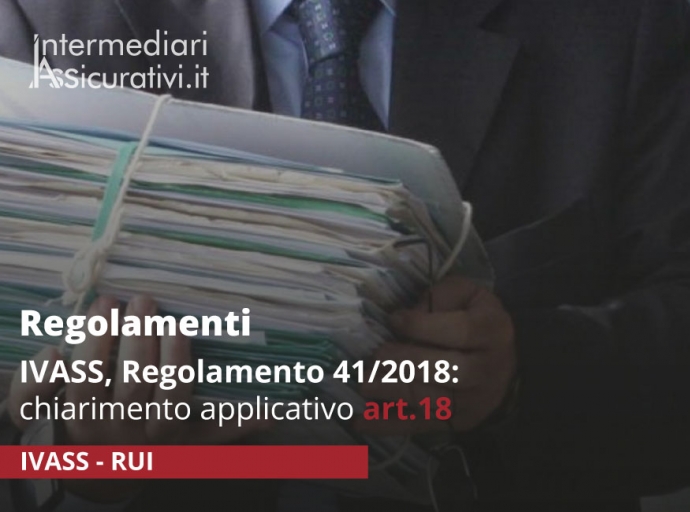 ivass-regolamento-41-2018-chiarimento-applicativo-art-18